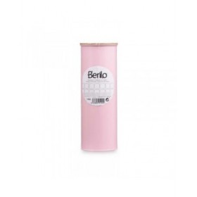 Scopino per il Bagno Berilo B1041C BAMBOO - 399 Rosa Metallo Bambù Plastica 9,5 X 27 X 9,5 cm (6 Unità)