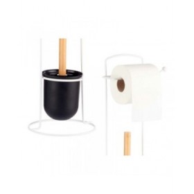 Portarotolo di Carta Igienica Berilo W2930APB - 406 Bianco 17 x 57 x 16,5 cm (6 Unità)