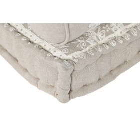 Poltrona DKD Home Decor Bianco Beige 90 x 56 x 15 cm