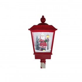Lampioni DKD Home Decor Bianco Rosso Metallo 30 x 30 x 180 cm