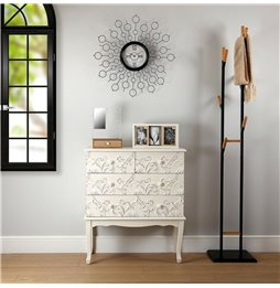 Decorazione Natalizia DKD Home Decor Bianco Naturale 20 x 20 x 80 cm (3 Pezzi)