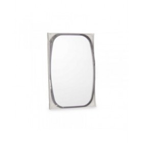 Specchio da parete 1273 Nero 43 x 65 x 3 cm Rettangolare (4 Unità)