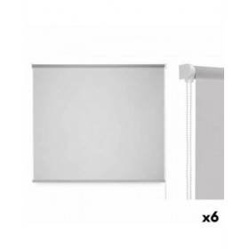 Store a rullo 150 x 180 cm Grigio Stoffa Plastica (6 Unità)