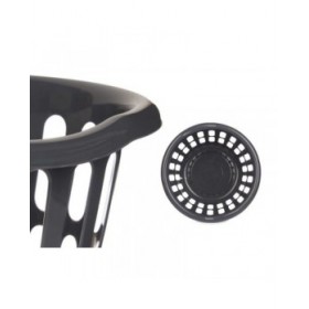 Cesto Kipit 8066-A Antracite polipropilene 27 L 40 x 25 x 40 cm (18 Unità)