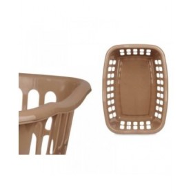 Cesto Kipit 8067-T Taupé polipropilene 50 L 58 x 24 x 42 cm (12 Unità)