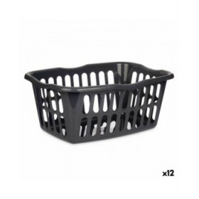 Cesto Kipit 8067-A Antracite polipropilene 50 L 58 x 24 x 42 cm (12 Unità)