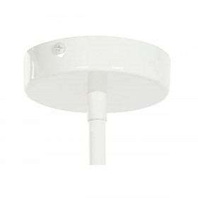 Lampadario DKD Home Decor 98 x 45 x 30 cm Cristallo Metallo Bianco 50 W