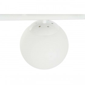 Lampadario DKD Home Decor 98 x 45 x 30 cm Cristallo Metallo Bianco 50 W