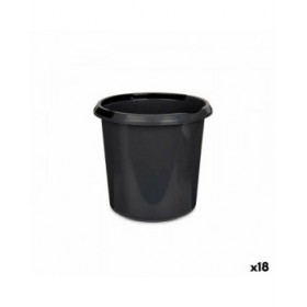 Secchio con Manico Grigio Antracite 10 L (18 Unità)