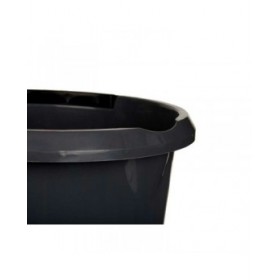 Secchio con Manico Grigio Antracite 10 L (18 Unità)