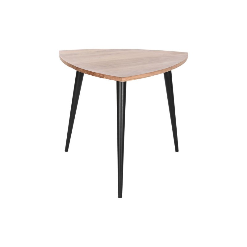 Tavolino da Caffè DKD Home Decor Metallo Acacia 90 x 90 x 76 cm