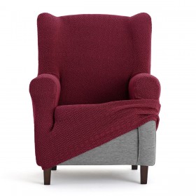Copridivano Eysa JAZ Bordeaux 80 x 120 x 100 cm
