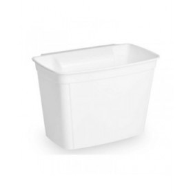 Supporto per Sacchetti di Spazzatura Kinvara 02 001 Bianco Plastica 4 L (12 Unità)