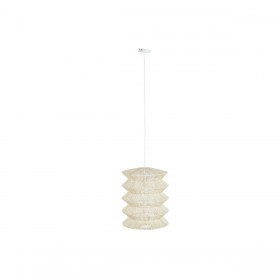 Lampadario DKD Home Decor Marrone Chiaro Ferro 50 W 40 x 40 x 54 cm