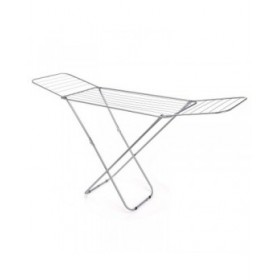 Stendibiancheria Pieghevole Kipit 84346 Argentato Metallo 183 x 50,5 x 104 cm (6 Unità)
