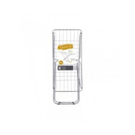 Stendibiancheria Pieghevole Kipit 84346 Argentato Metallo 183 x 50,5 x 104 cm (6 Unità)