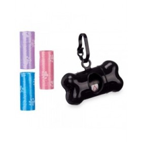 Dispenser di Buste per Animali Domestici Mascow 198 Plastica Set (12 Unità)