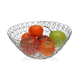 Set di Cestini DKD Home Decor Azzurro Bianco Naturale Erba di mare 44 x 44 x 51 cm