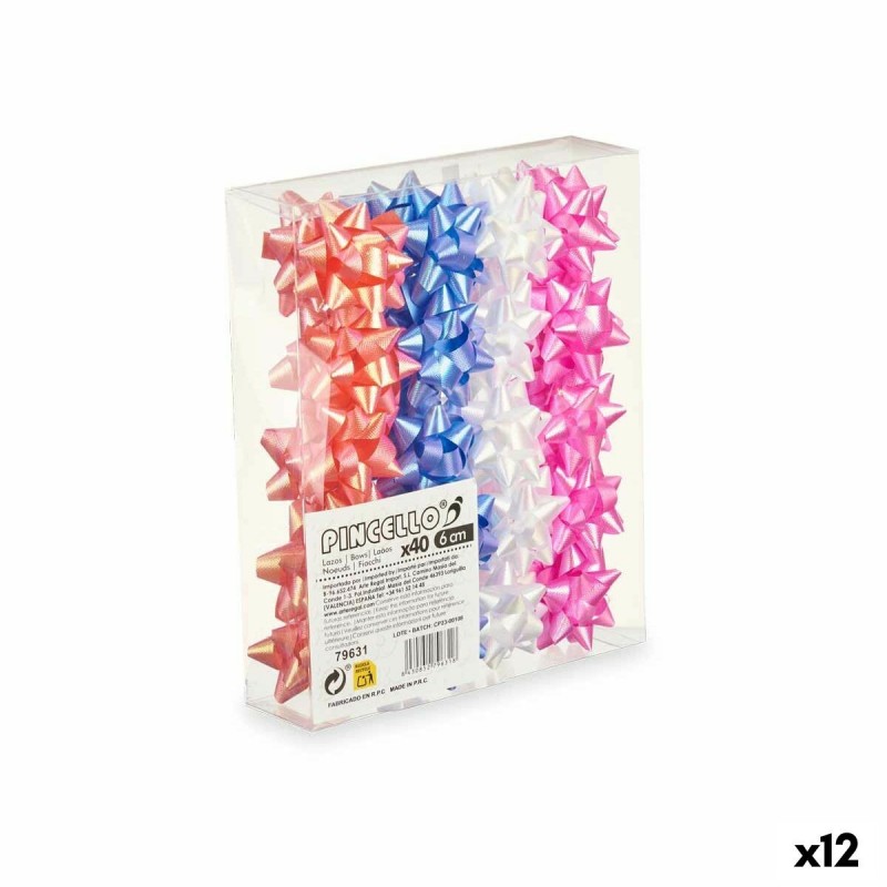 Lacci Pincello 7 PVC 6 cm Brillante Torta (12 Unità)