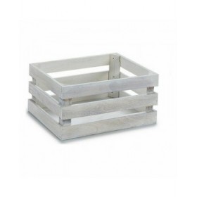 Scatola Decorativa Bianco Legno di pioppo 22 x 9 x 13 cm (48 Unità)