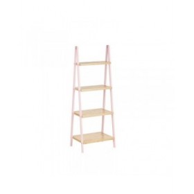 Scaffale da Bagno Berilo WR5504-4-429 Rosa Naturale 40 x 109,3 x 30 cm