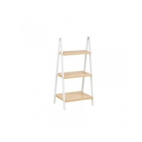 Scaffale da Bagno Berilo WR5504-3-431 Bianco Naturale 40,3 x 81,5 x 30 cm