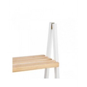 Scaffale da Bagno Berilo WR5504-3-431 Bianco Naturale 40,3 x 81,5 x 30 cm