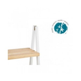 Scaffale da Bagno Berilo WR5504-3-431 Bianco Naturale 40,3 x 81,5 x 30 cm
