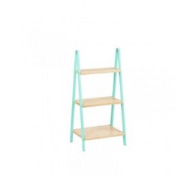 Scaffale da Bagno Berilo WR5504-3-432 Naturale Menta 40,3 x 81,5 x 30 cm