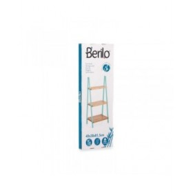 Scaffale da Bagno Berilo WR5504-3-432 Naturale Menta 40,3 x 81,5 x 30 cm