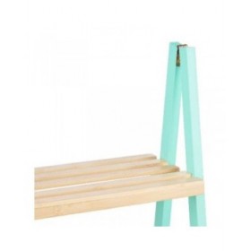Scaffale da Bagno Berilo WR5504-3-432 Naturale Menta 40,3 x 81,5 x 30 cm