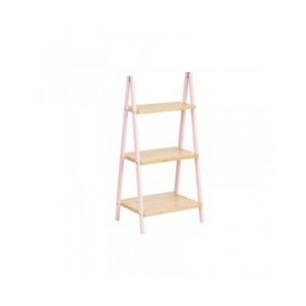 Scaffale da Bagno Berilo WR5504-3-434 Rosa Naturale 40,3 x 81,5 x 30 cm