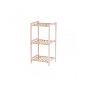 Scaffale da Bagno Berilo WR5503-3-468 Rosa Naturale 35 x 30 x 70 cm