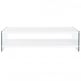 Tavolino da Caffè DKD Home Decor Cristallo Legno MDF 130 x 65 x 35,5 cm