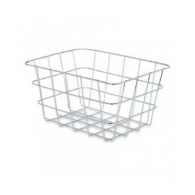 Cestino Multiuso Kinvara W5759K-S CHROME Argentato Argento Metallo 24 x 12,5 x 18,5 cm Rettangolare (6 Unità)