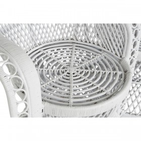 Poltrona da giardino DKD Home Decor Bianco 188 x 50 x 140 cm 154 x 70 x 144 cm 15700 x 68 x 145,5 cm