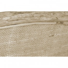 Poltrona DKD Home Decor Bianco Marrone 66 x 50 x 90 cm