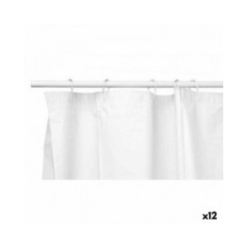 Tenda da Doccia Berilo 89375 Bianco Polietilene EVA 180 x 180 cm (12 Unità)