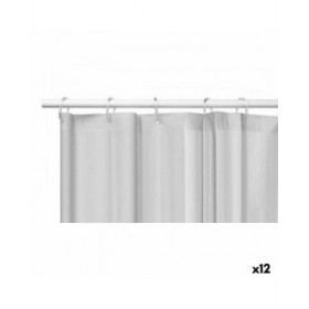 Tenda da Doccia Berilo SC-MIX-01-GREY Grigio Polietilene EVA 180 x 180 cm (12 Unità)