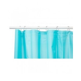 Tenda da Doccia Berilo SC-MIX-01-BLUE Azzurro Polietilene EVA 180 x 180 cm (12 Unità)