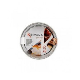 Set di vassoi per Alimenti Kinvara 30268 Monouso Rotondo 12 Unità