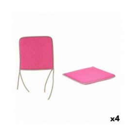 Cuscino per sedie 38 x 2,5 x 38 cm (4 Unità)