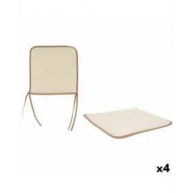 Cuscino per sedie 38 x 2,5 x 38 cm (4 Unità)