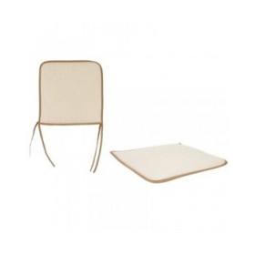 Cuscino per sedie 38 x 2,5 x 38 cm (4 Unità)