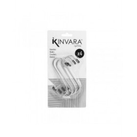 Gancio per appenderla Kinvara 374 Argentato Metallo Set (12 Unità)