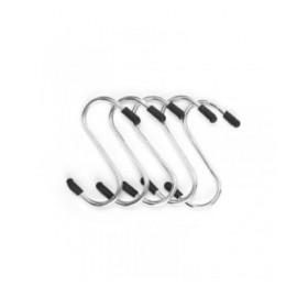 Gancio per appenderla Kinvara 375 Argentato Metallo 7 cm Set (12 Unità)