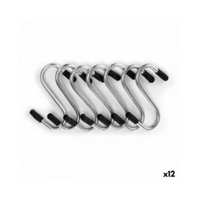 Gancio per appenderla Kinvara 376 Argentato Metallo 4,7 cm Set (12 Unità)