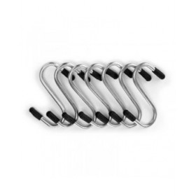Gancio per appenderla Kinvara 376 Argentato Metallo 4,7 cm Set (12 Unità)