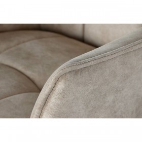 Sgabello DKD Home Decor Nero Beige Metallo 59 x 60 x 107 cm