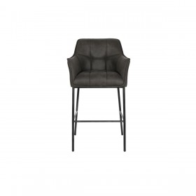 Sgabello DKD Home Decor Marrone scuro Metallo 59 x 60 x 107 cm